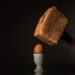 egg, hammer, hit, beat, fragile, vulnerable, threaten, fear, intimidate, force, scare, frighten, coerce, aggression, power, attack, conflict, brutal, coercion, cruel, pounding, anger, smash, blow, shatter, hostile