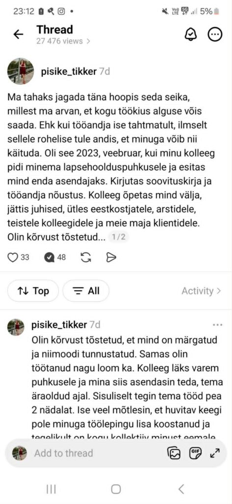 Oma tänase mõtiskluse loo - valin ennast ja oma mõistuse hääle. postitus 1