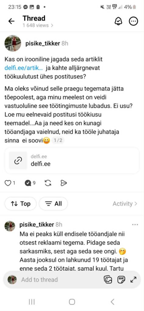 Oma tänase mõtiskluse loo - valin ennast ja oma mõistuse hääle. postitus 4