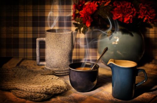 christmas background, mug, coffee, winter, warmth, cozy, cup, drink, hot, coffee cup, warm, home, breakfast